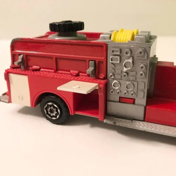 Vintage Majorette Fire Truck Engine Diecast Pompe A Incendie Made in  France - Picture 10 of 15